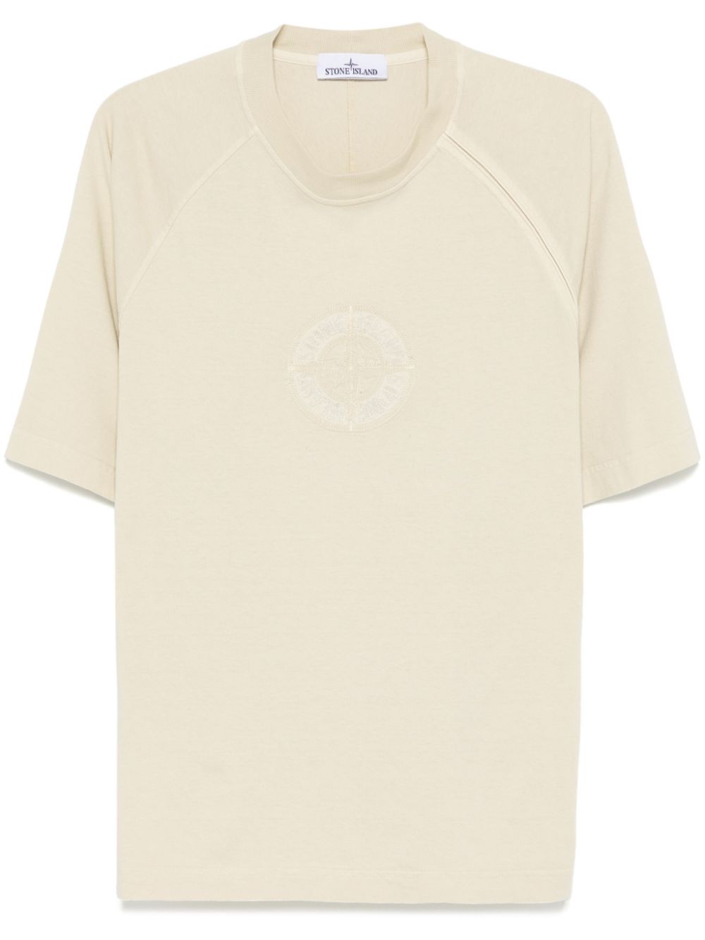 Stone Island organic-cotton T-shirt - Neutrals von Stone Island