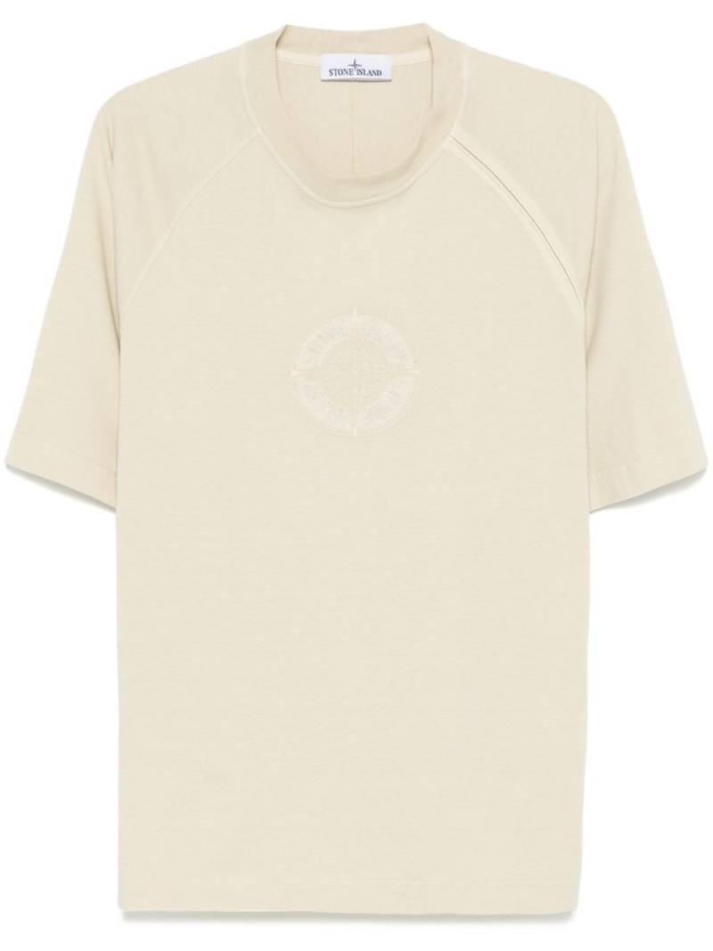 Stone Island organic-cotton T-shirt - Neutrals von Stone Island