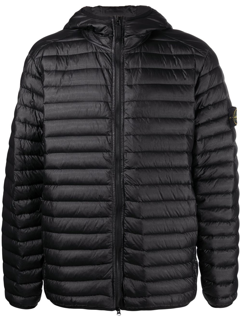 Stone Island real down jacket - Black von Stone Island