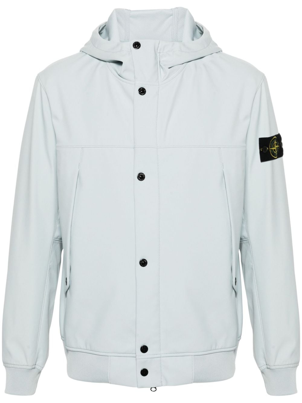 Stone Island signature Compass-motif jacket - Blue von Stone Island