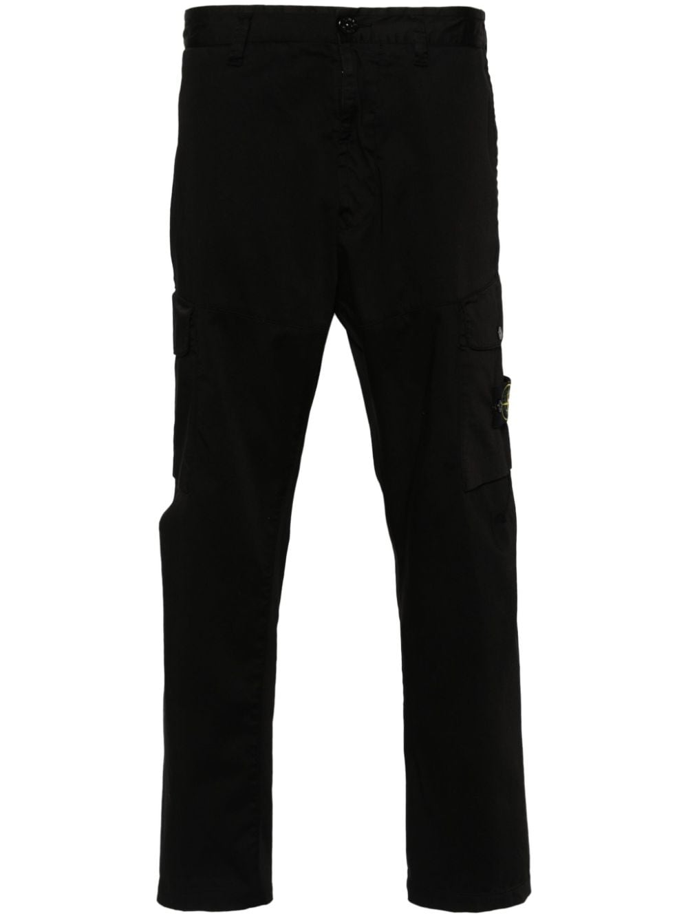 Stone Island straight-leg cargo trousers - Black von Stone Island