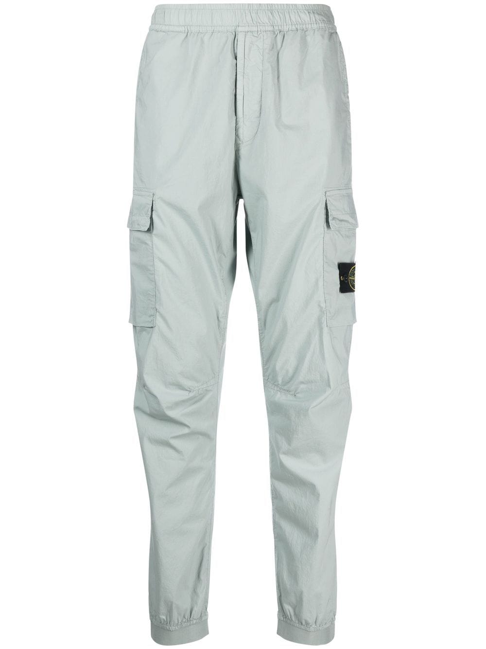 Stone Island stretch-cotton cargo trousers - Blue von Stone Island