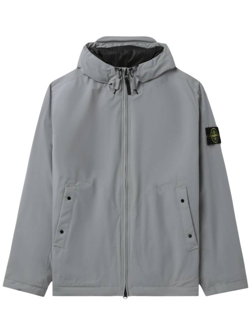 Stone Island stretch lightweight jacket - Grey von Stone Island