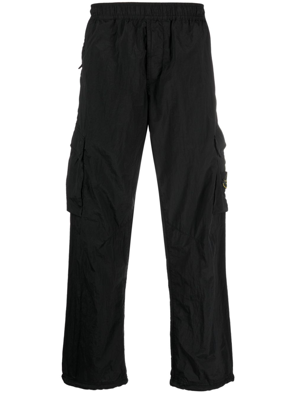 Stone Island tapered cargo trousers - Black von Stone Island