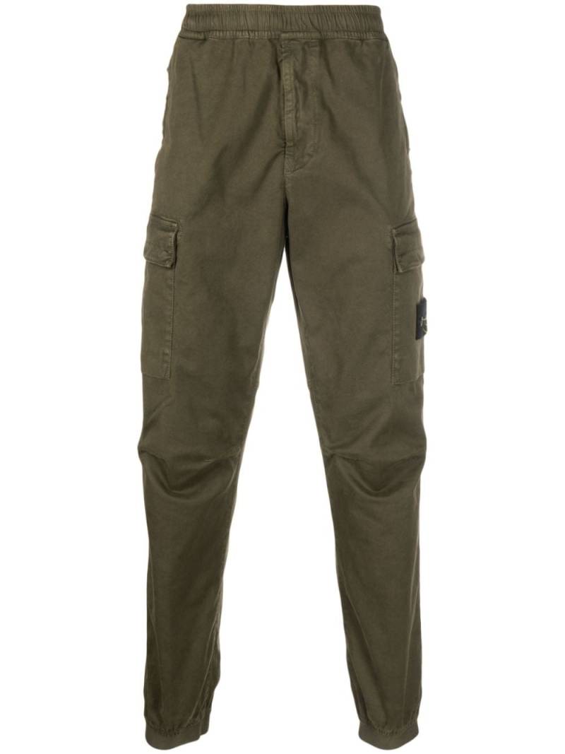 Stone Island tapered cargo trousers - Green von Stone Island