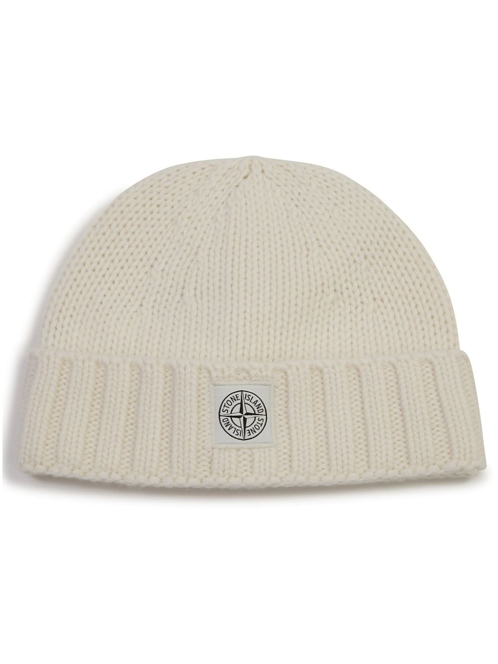 Stone Island wool beanie hat - Neutrals von Stone Island