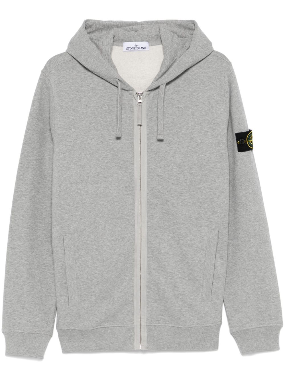 Stone Island zip-up hoodie - Grey von Stone Island