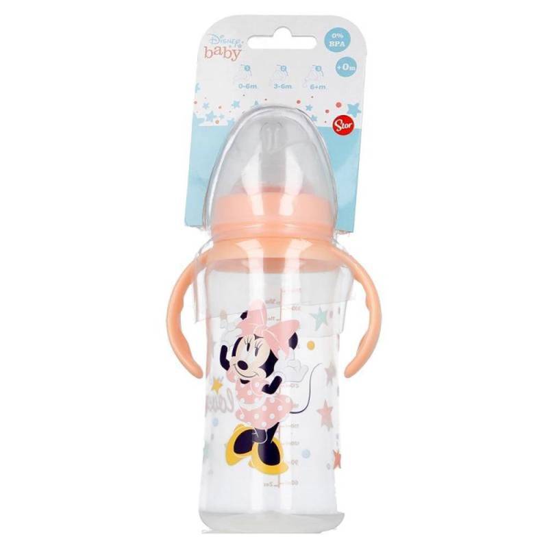 Babyflasche 360 Ml Mit Griff - Minnie Mouse Unisex  350ml von Stor