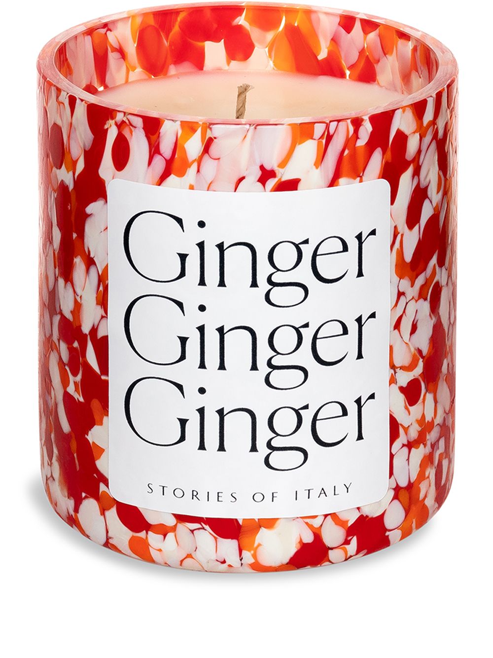 Stories of Italy Macchia Ginger scented candle - Red von Stories of Italy