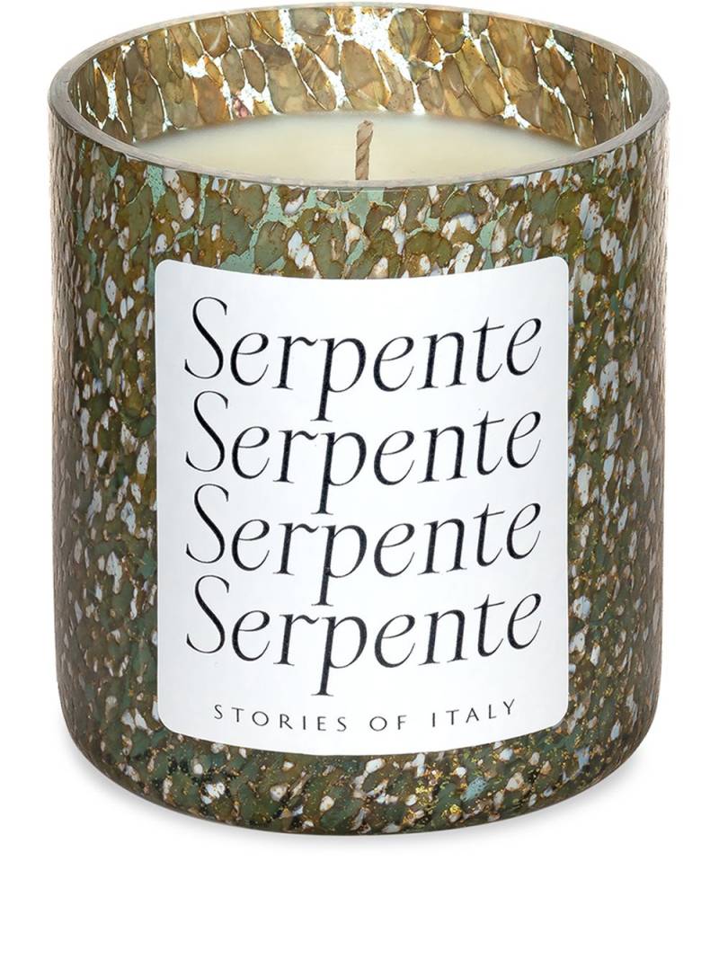 Stories of Italy Macchie Serpente scented candle - Blue von Stories of Italy