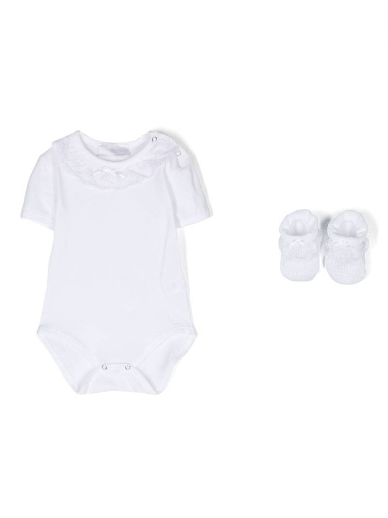 Story Loris lace-trim body set - White von Story Loris