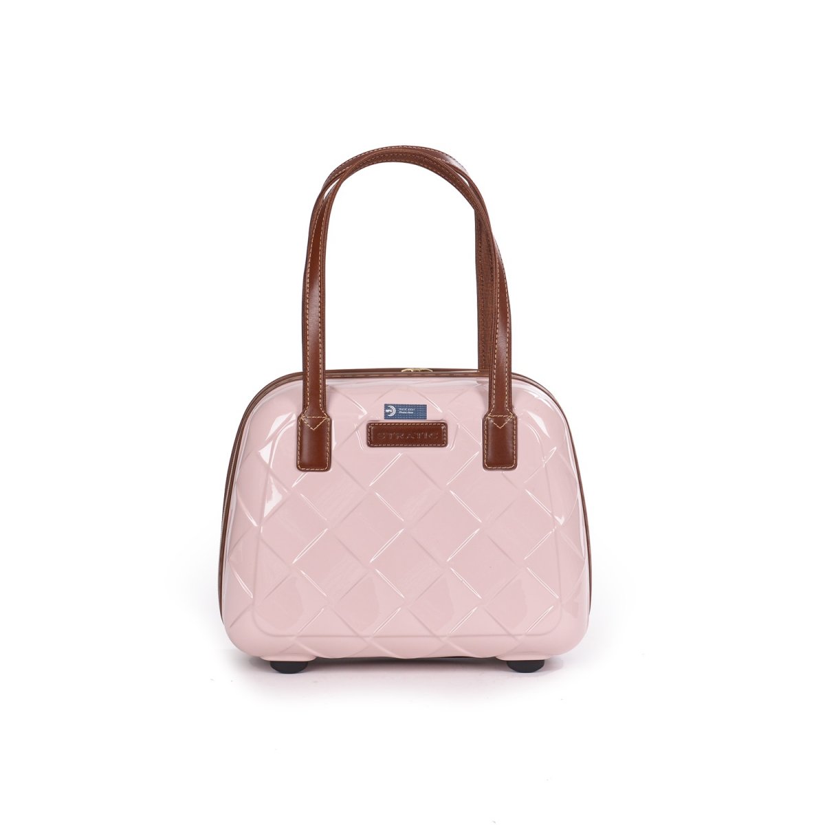 Leather & More - Hartschalen-Koffer Beautycase Rose von Stratic