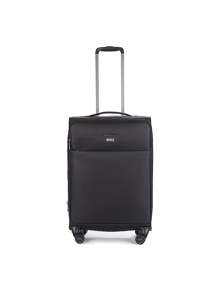 STRATIC Trolley weich LIGHT M 65cm black schwarz von Stratic