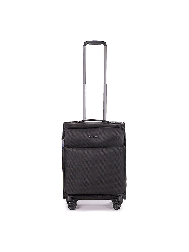 STRATIC Trolley weich LIGHT S 55cm black schwarz von Stratic