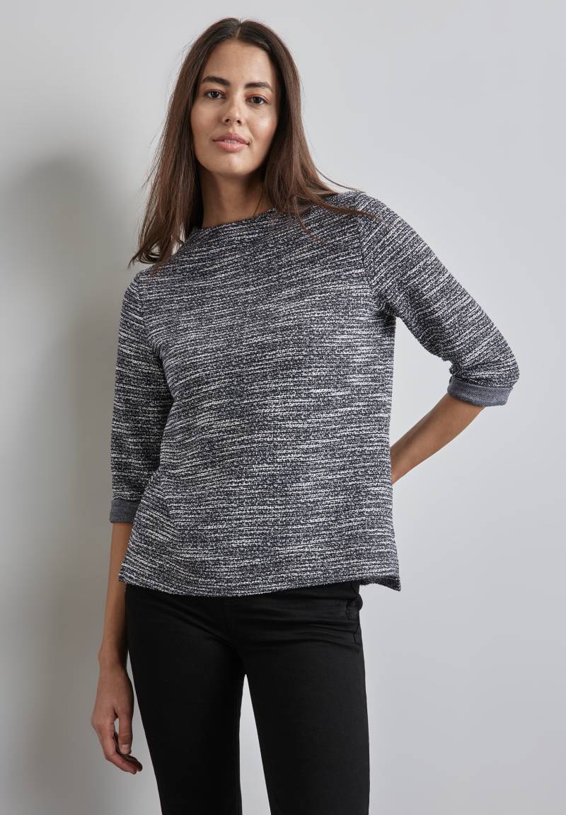 STREET ONE 3/4-Arm-Shirt, mit Bouclé Struktur von Street One