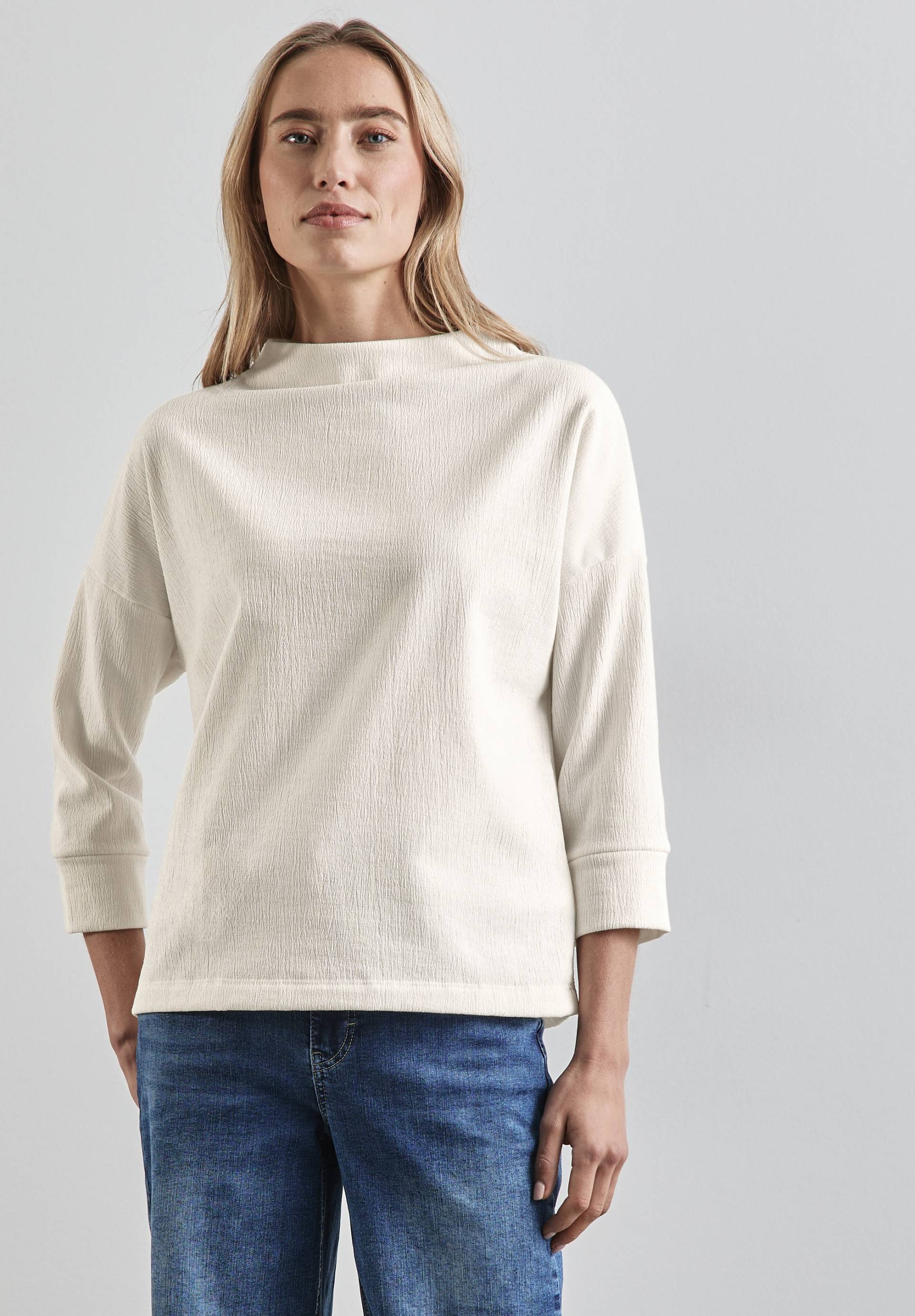 STREET ONE 3/4-Arm-Shirt, mit Struktur STREET ONE 3/4-Arm-Shirt, mit Struktur von Street One