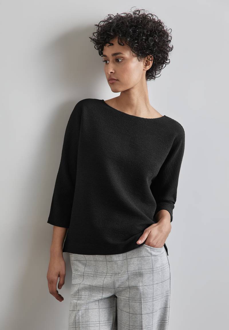 STREET ONE 3/4-Arm-Shirt, mit feiner Struktur von Street One