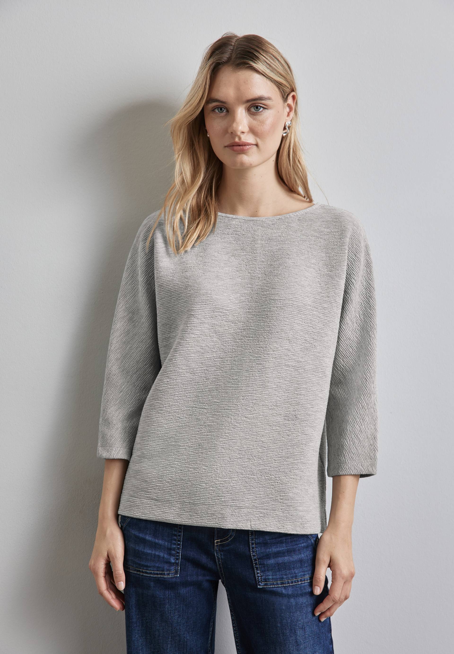 STREET ONE 3/4-Arm-Shirt, mit feiner Struktur STREET ONE 3/4-Arm-Shirt, mit feiner Struktur von Street One