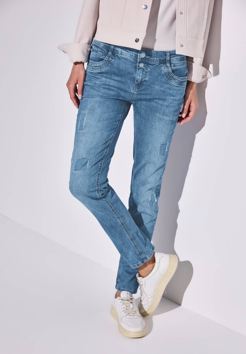 STREET ONE 5-Pocket-Jeans, im Destroyed-Look von Street One