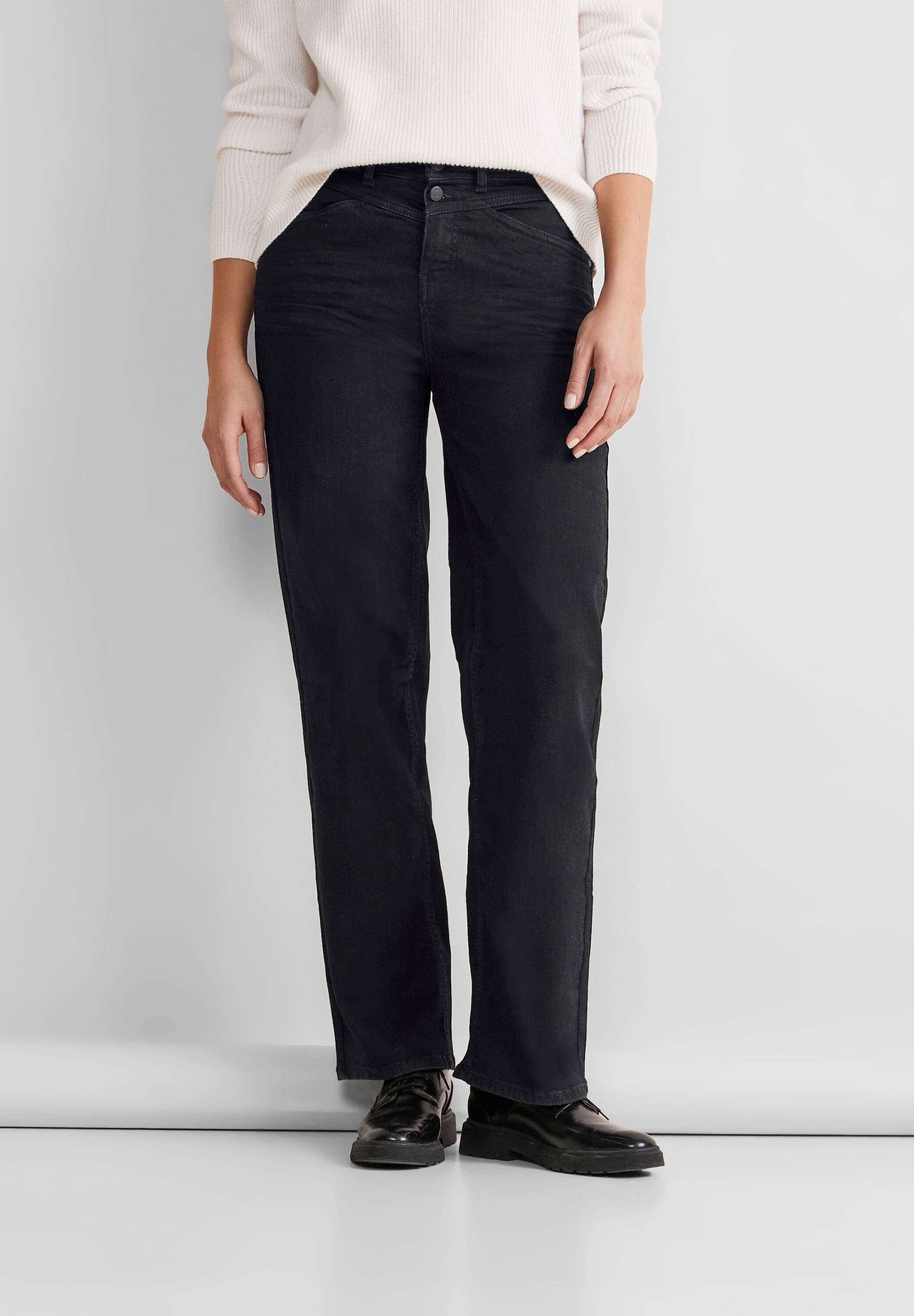STREET ONE 5-Pocket-Jeans »QR York Straight«, mit geradem Bein STREET ONE 5-Pocket-Jeans »QR York Straight«, mit geradem Bein von Street One