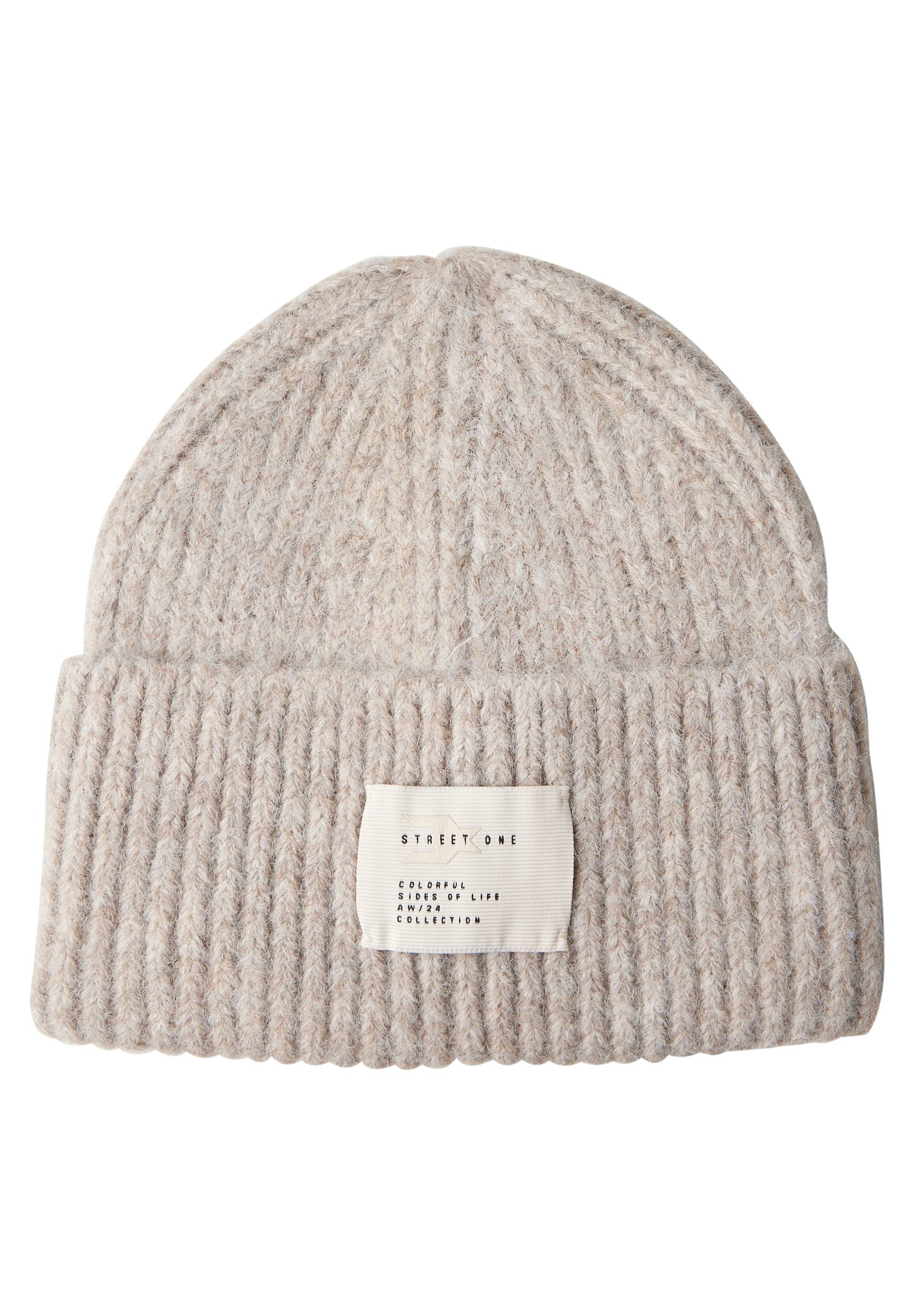 STREET ONE Beanie, mit Badge von Street One