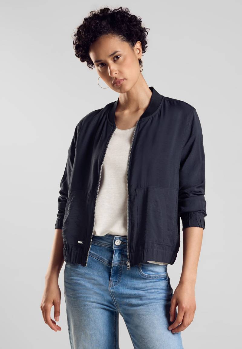 STREET ONE Blouson, ohne Kapuze, Twill mit Reissverschluss von Street One