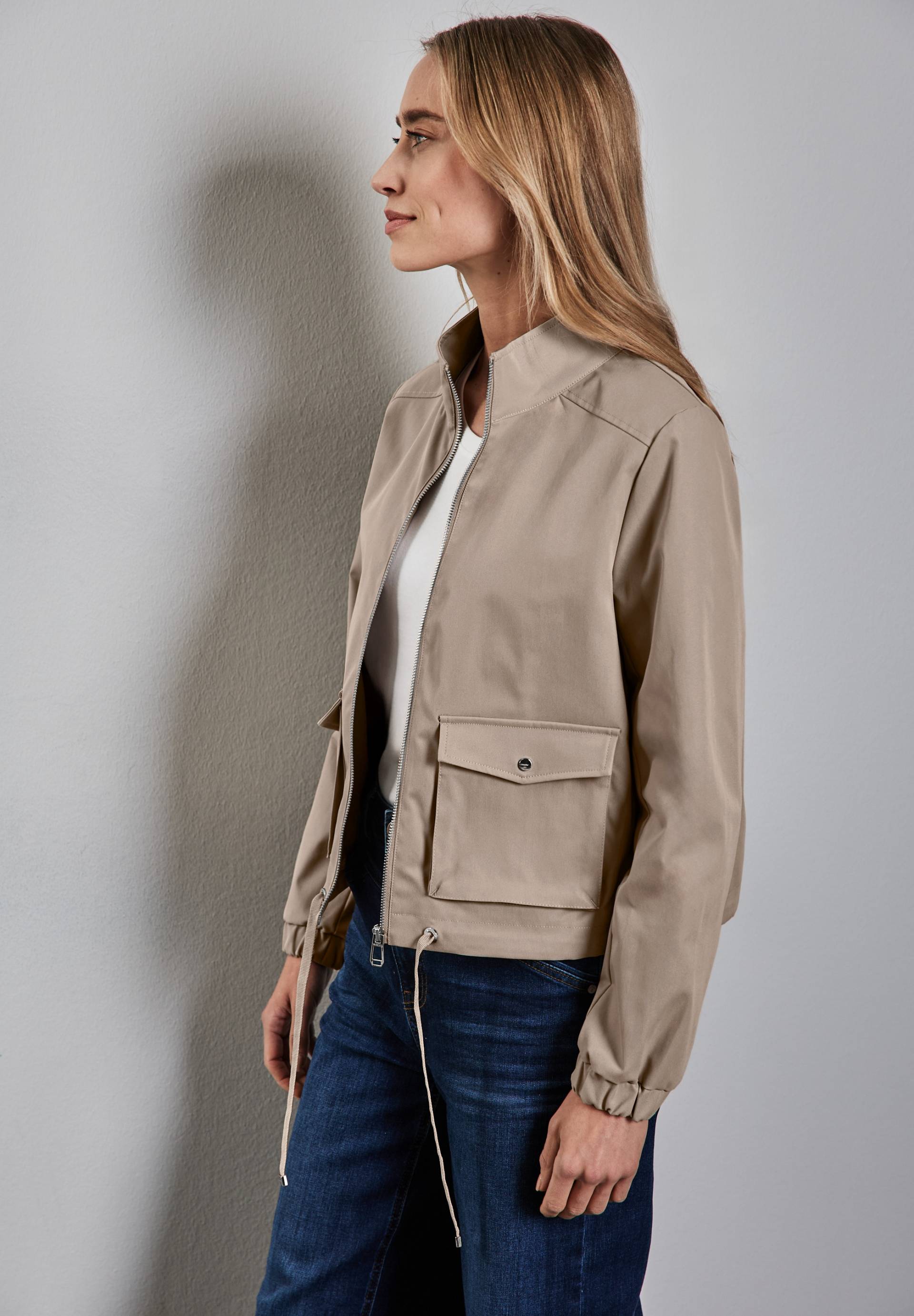 STREET ONE Blouson, ohne Kapuze, mit Stehkragen STREET ONE Blouson, ohne Kapuze, mit Stehkragen von Street One