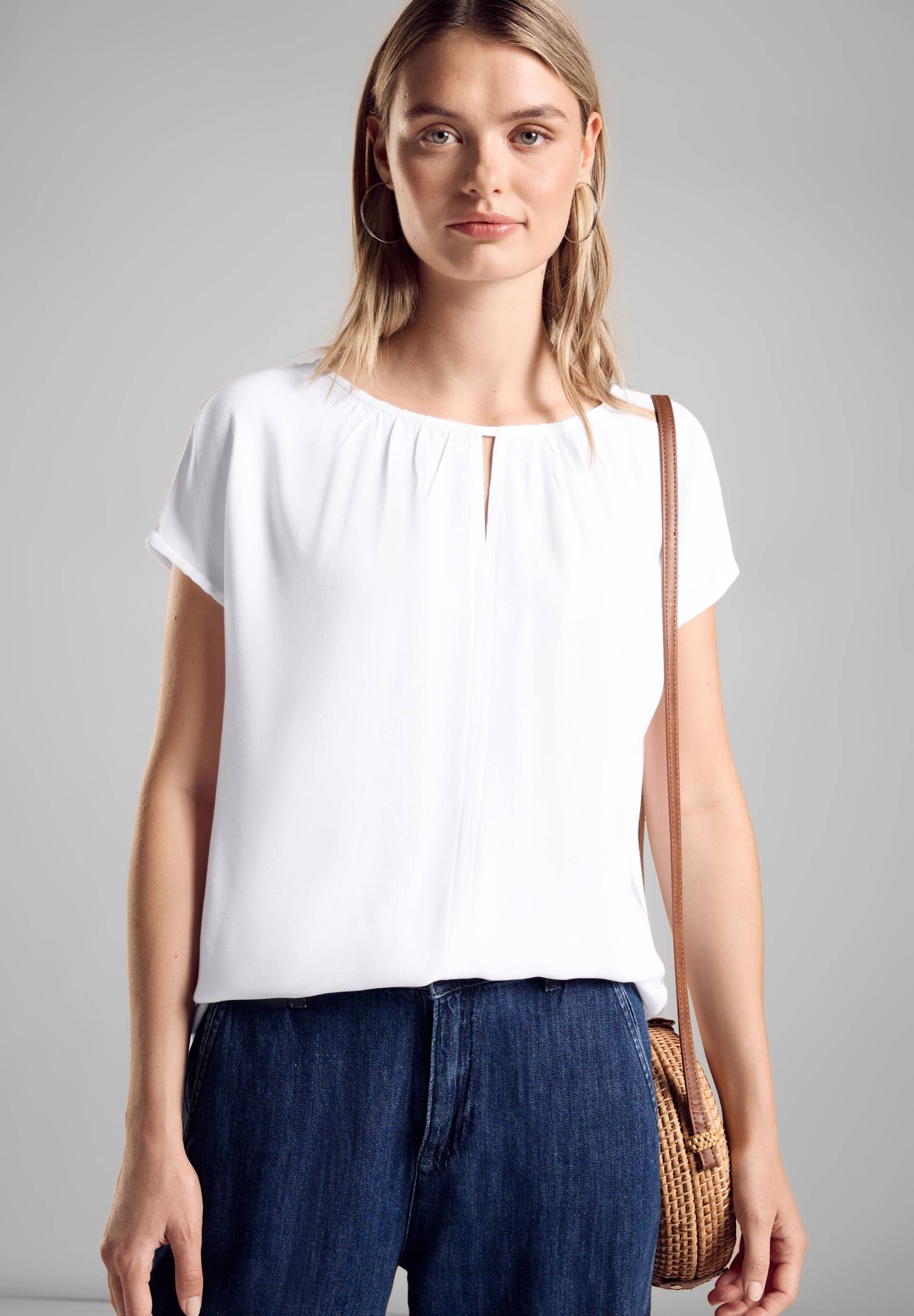 STREET ONE Blusenshirt, mit Cut-Out Details von Street One