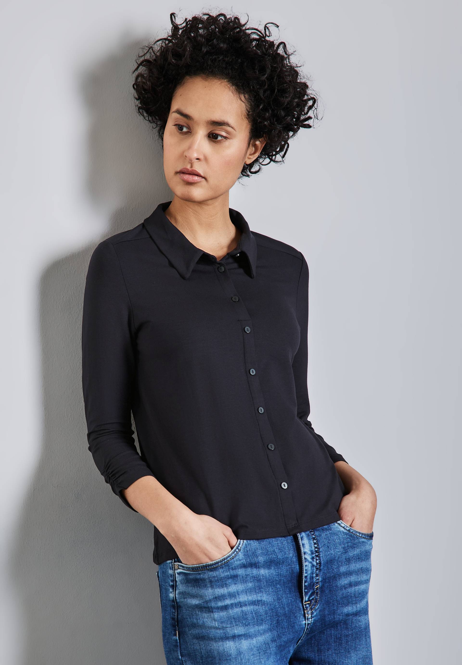 STREET ONE Blusenshirt, mit Raffungen STREET ONE Blusenshirt, mit Raffungen von Street One
