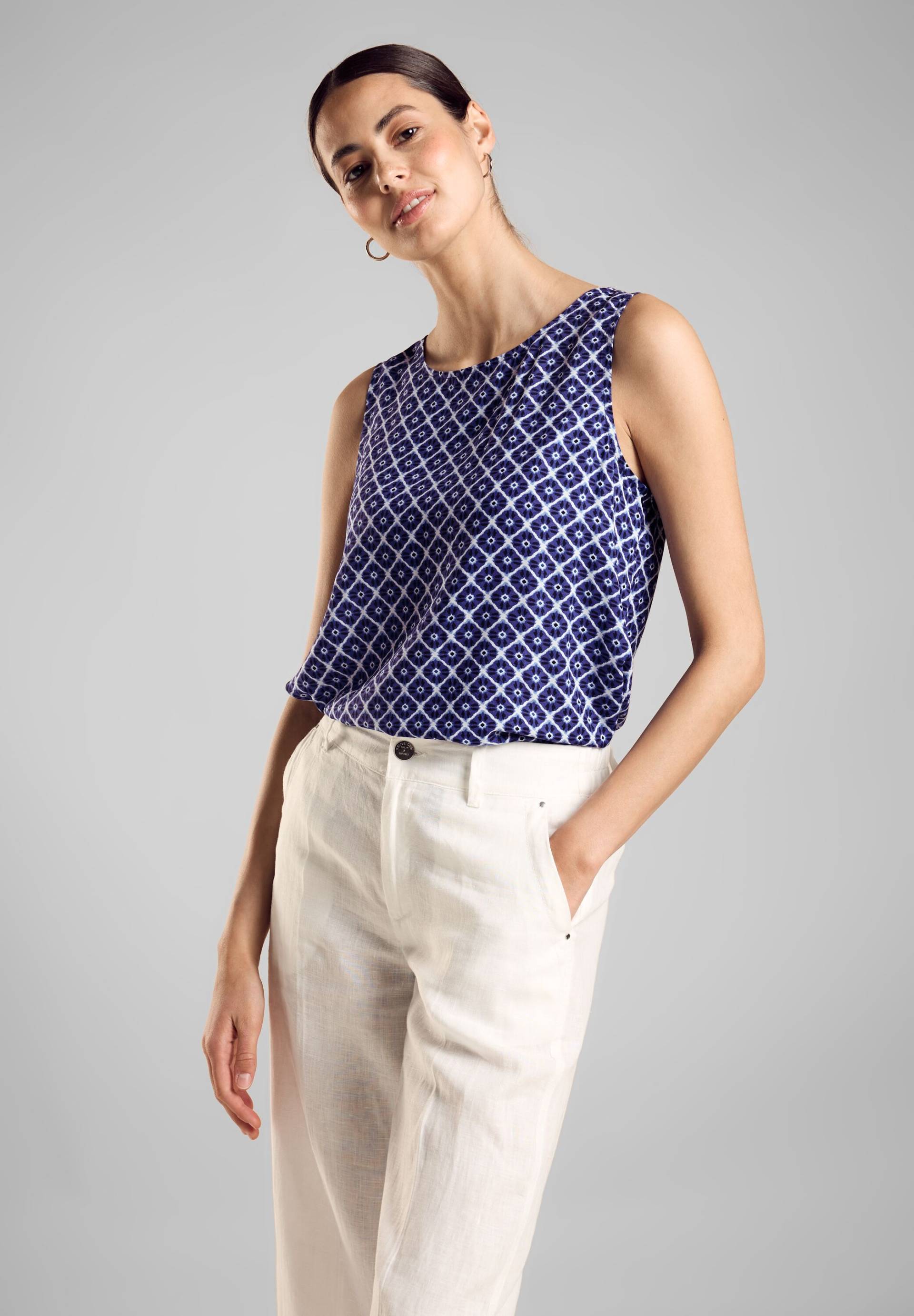 STREET ONE Blusentop, mit All-Over Print STREET ONE Blusentop, mit All-Over Print von Street One