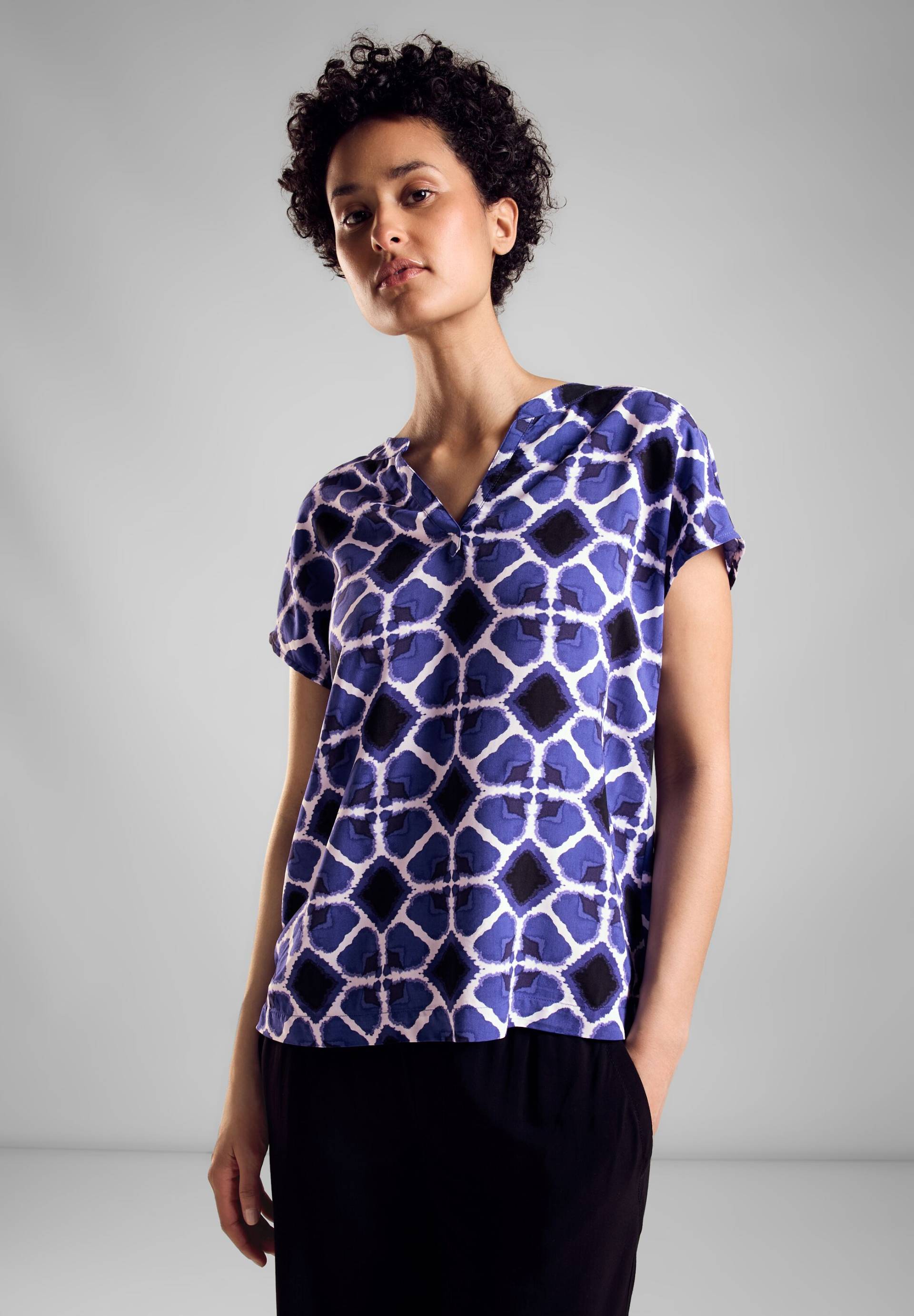 STREET ONE Blusentop, mit All-Over Print STREET ONE Blusentop, mit All-Over Print von Street One