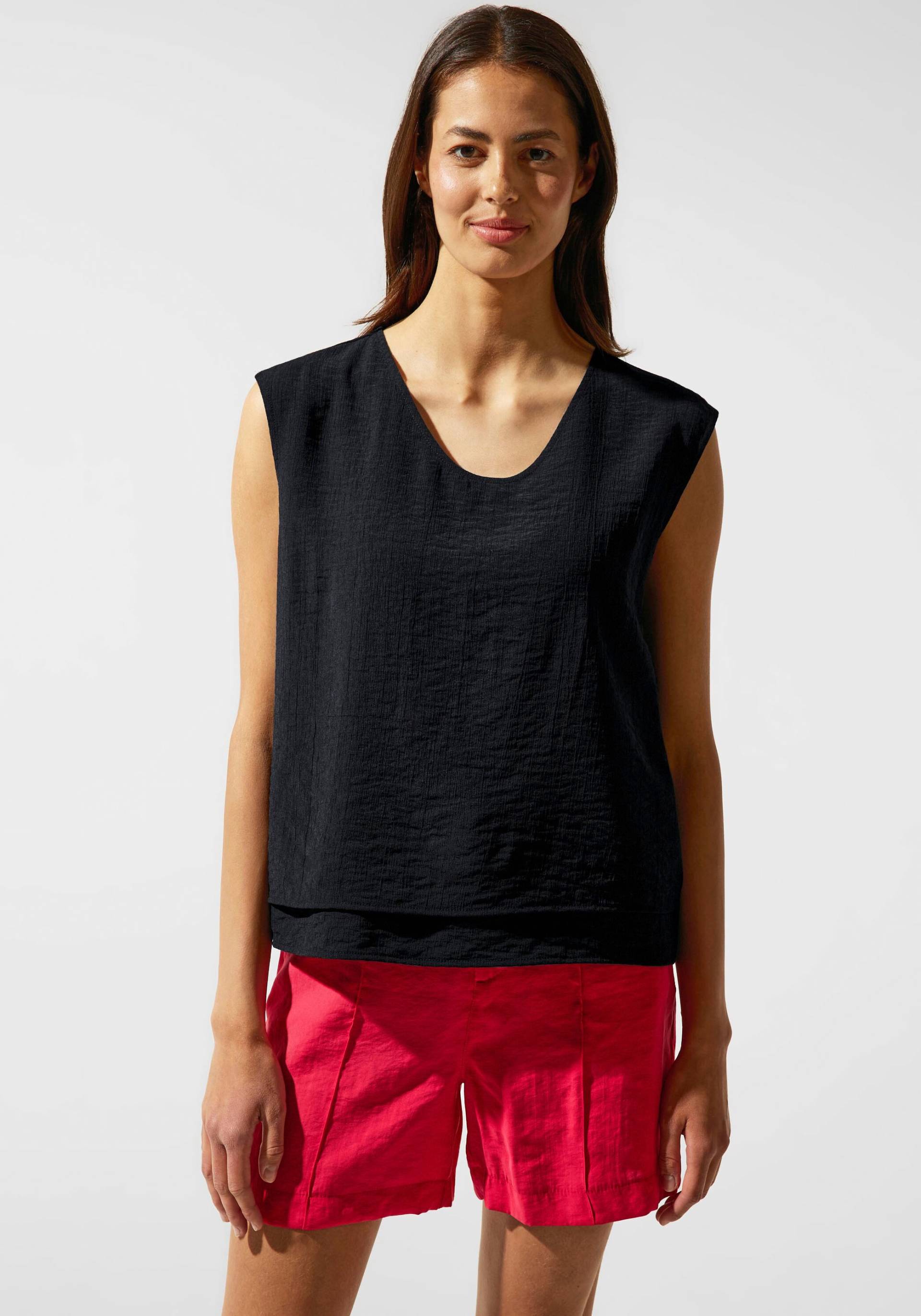 STREET ONE Blusentop, mit Layering-Look STREET ONE Blusentop, mit Layering-Look von Street One