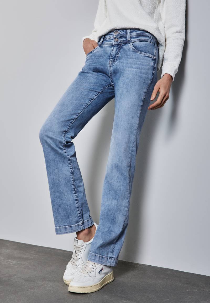 STREET ONE Bootcut-Jeans, im Five-Pocket Style von Street One