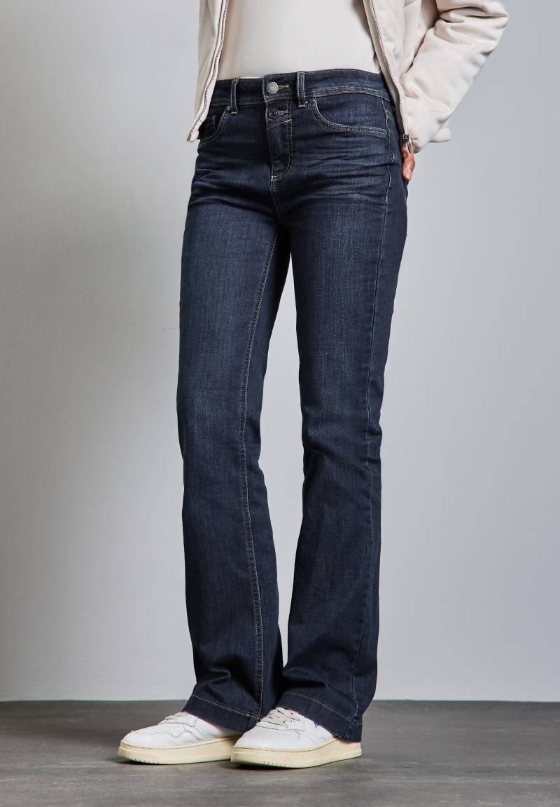 STREET ONE Bootcut-Jeans, im Five-Pocket Style von Street One