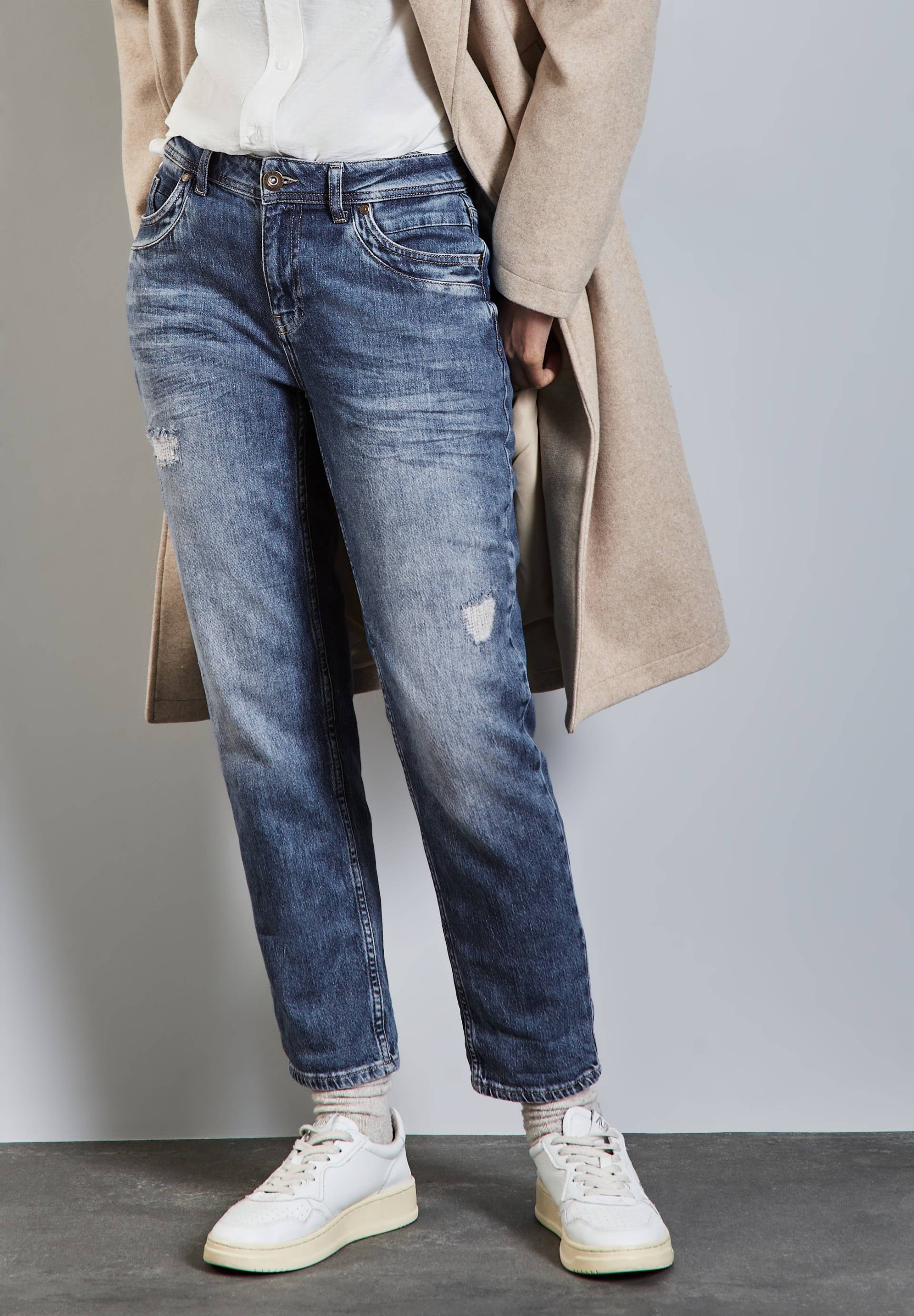 STREET ONE Boyfriend-Jeans, im Five-Pocket Style STREET ONE Boyfriend-Jeans, im Five-Pocket Style von Street One