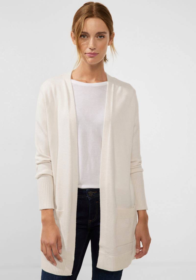 STREET ONE Cardigan, in Unifarbe von Street One