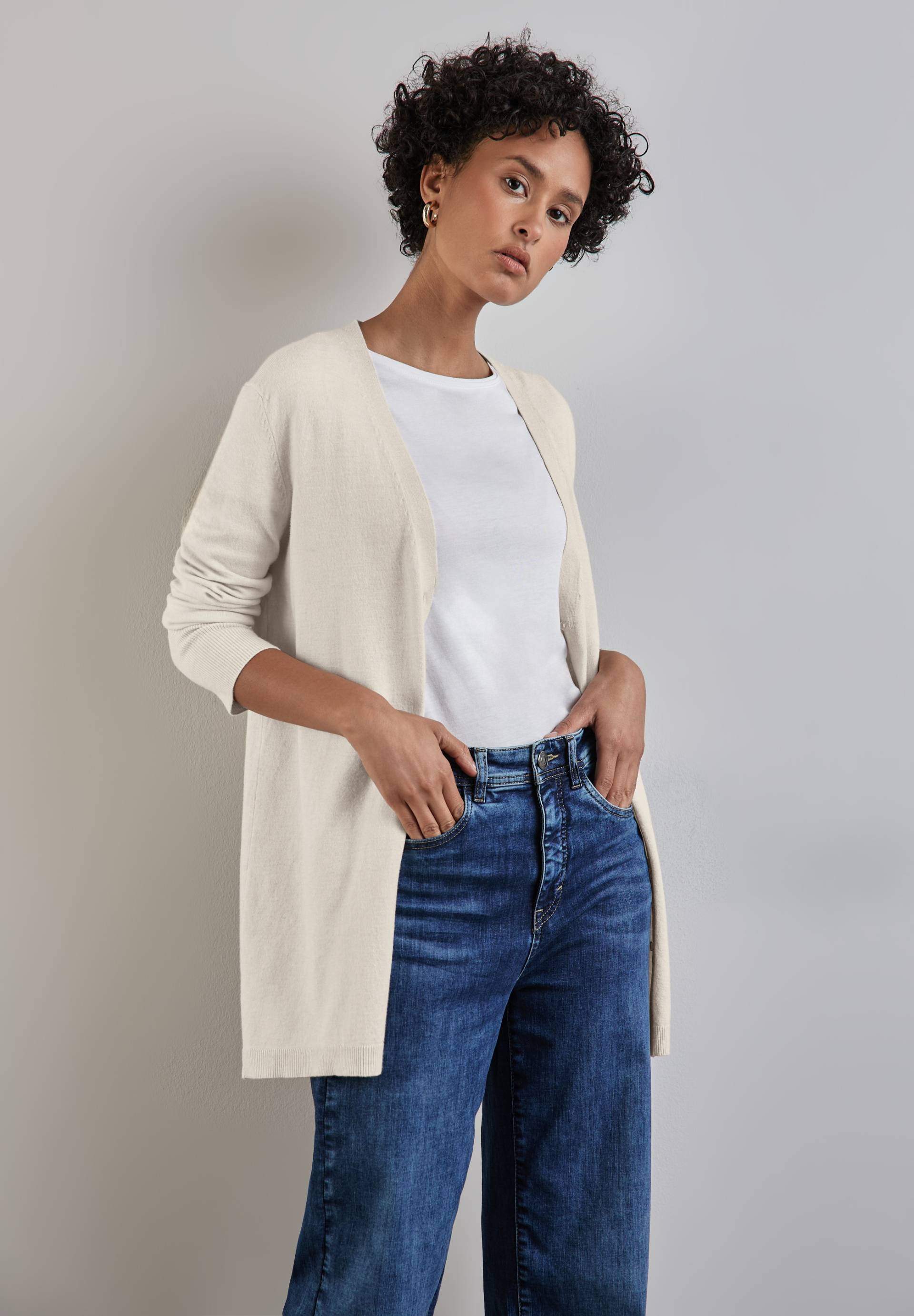 STREET ONE Cardigan, in langer Form von Street One