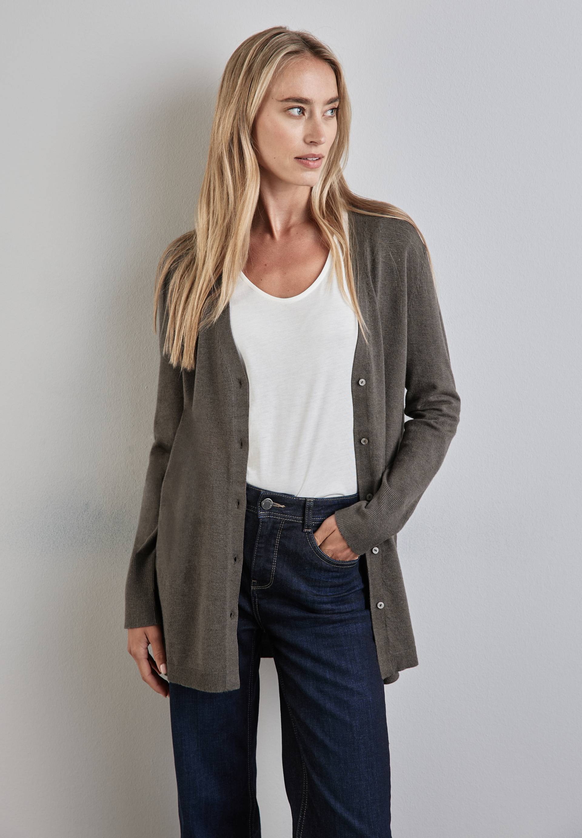 STREET ONE Cardigan, in langer Form von Street One