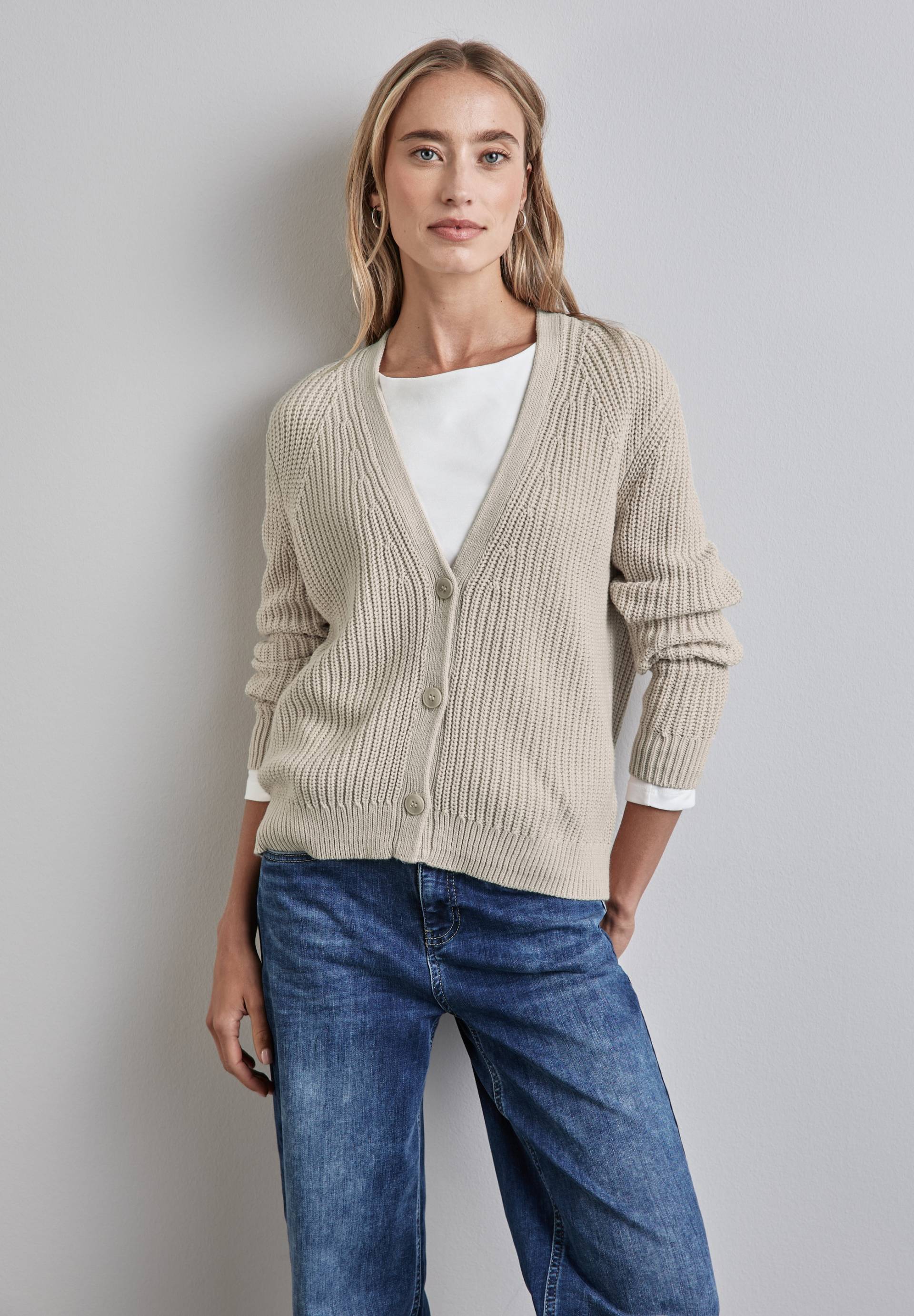 STREET ONE Cardigan, mit Knopfleiste von Street One