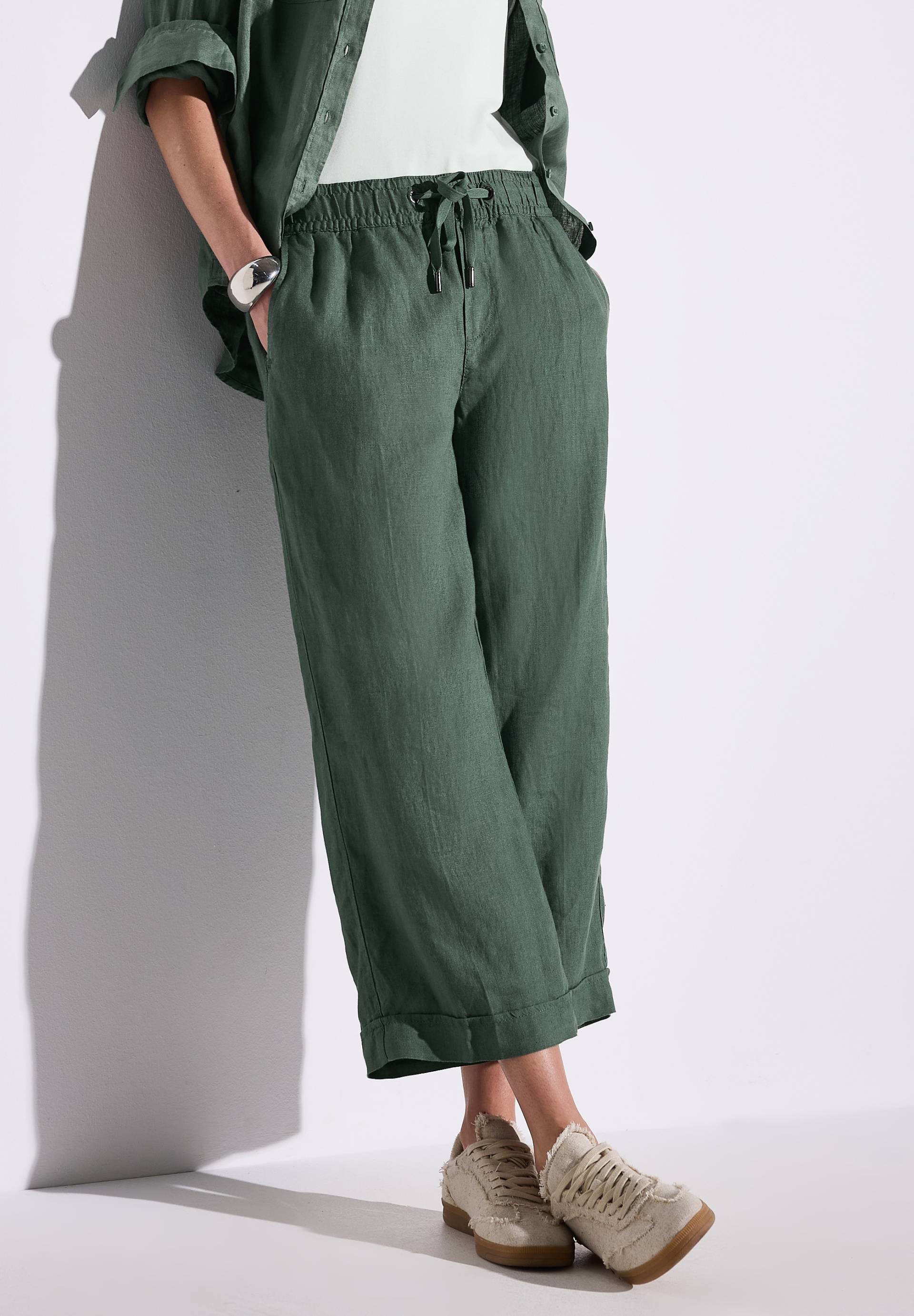 STREET ONE Culotte »Styel EMEE«, mit elastischem Bund mit Tunnelzug STREET ONE Culotte »Styel EMEE«, mit elastischem Bund mit Tunnelzug von Street One