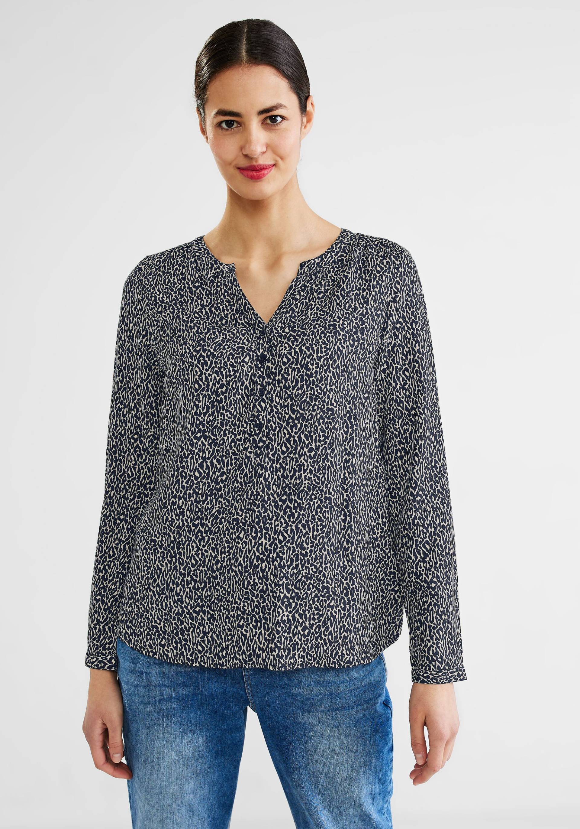 STREET ONE Druckbluse, mit kurzer Knopfleiste von Street One