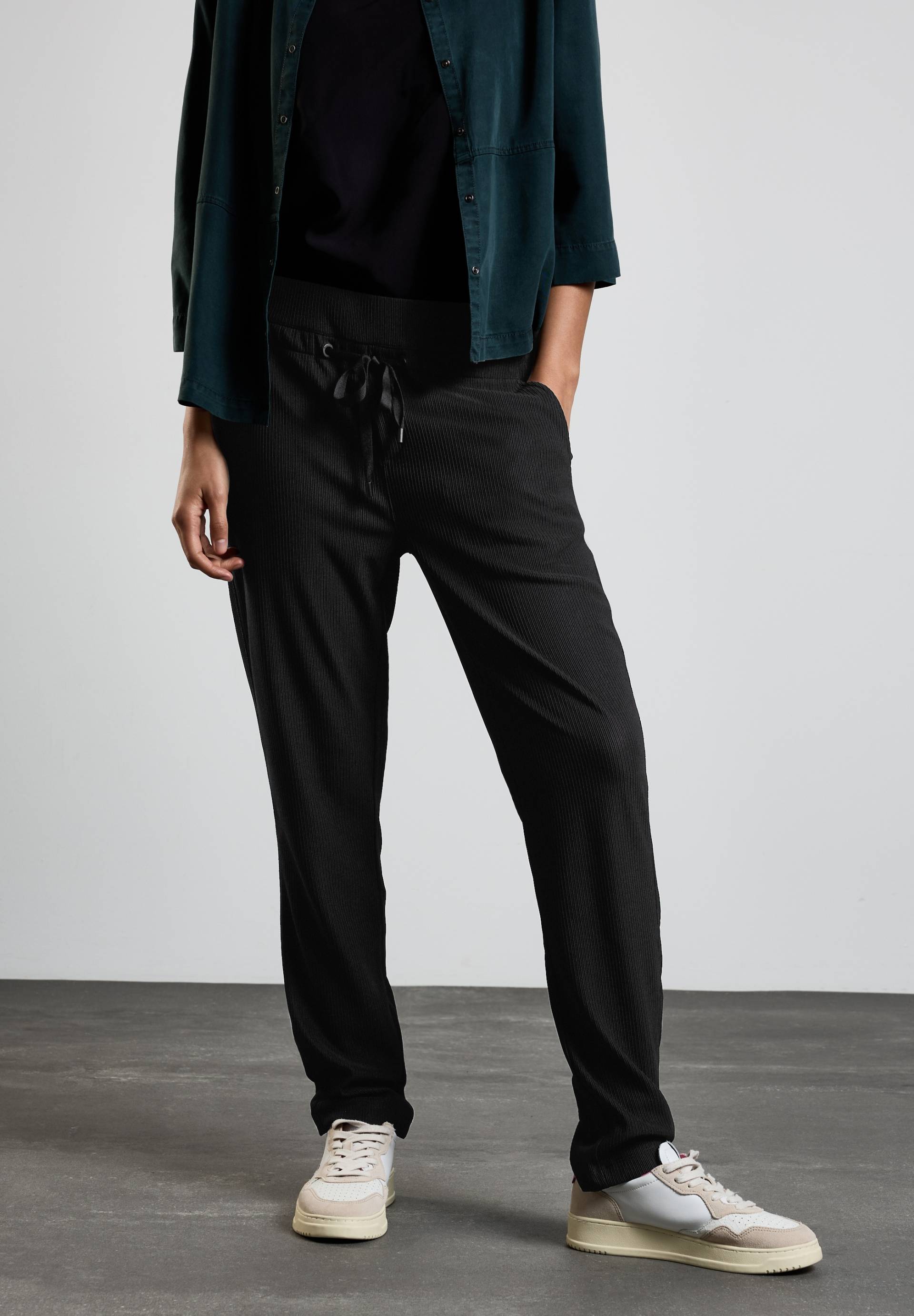 STREET ONE Homewearhose »BONNY«, mit Ripp-Struktur STREET ONE Homewearhose »BONNY«, mit Ripp-Struktur von Street One