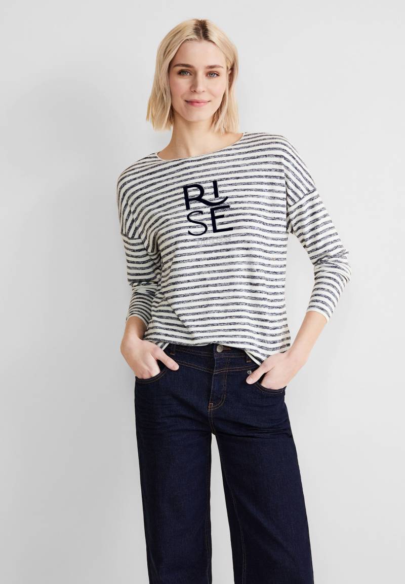 STREET ONE Langarmshirt, mit Rundhalsausschnitt von Street One