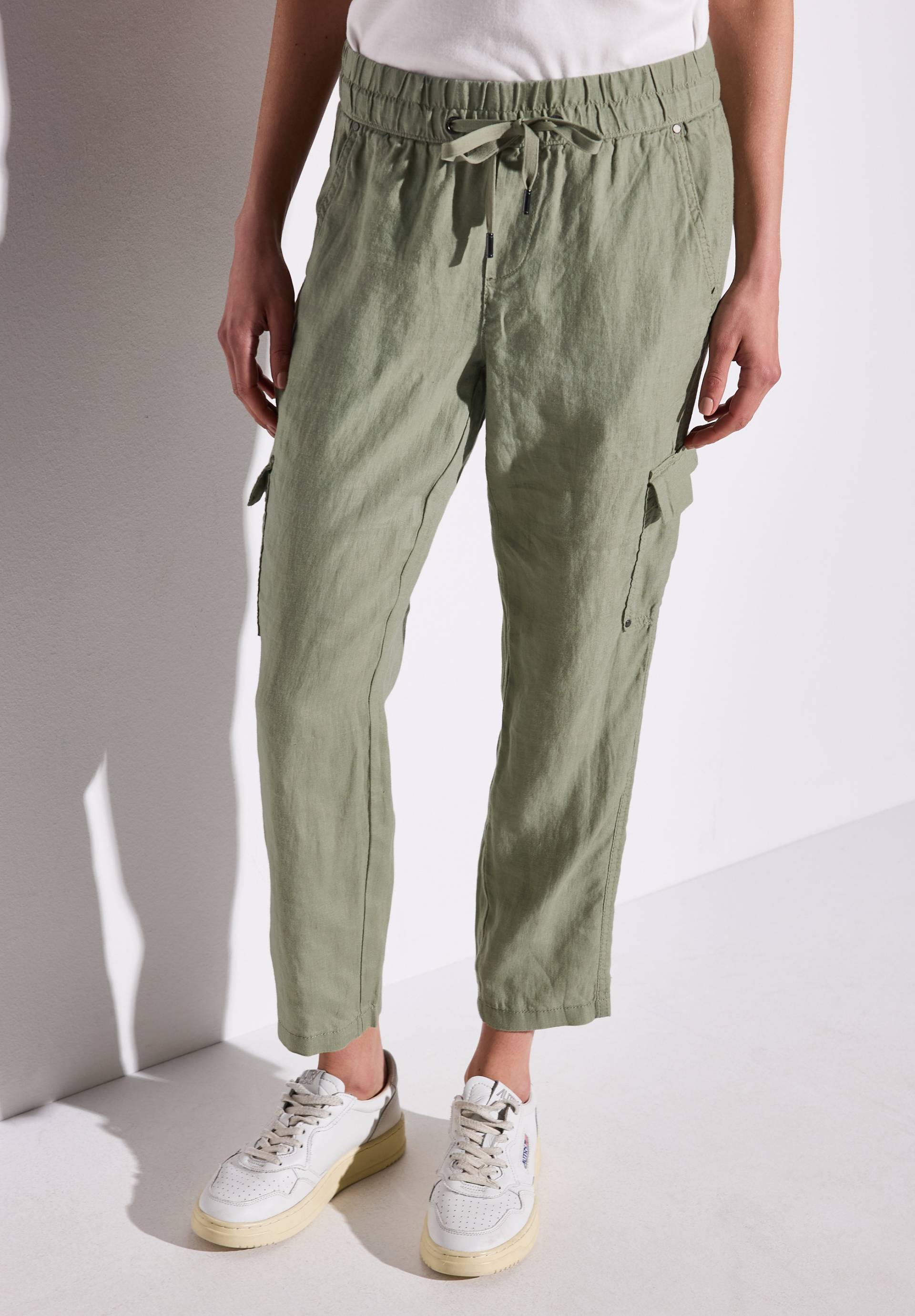 STREET ONE Leinenhose »Style BONNY«, im Cargo-Look STREET ONE Leinenhose »Style BONNY«, im Cargo-Look von Street One