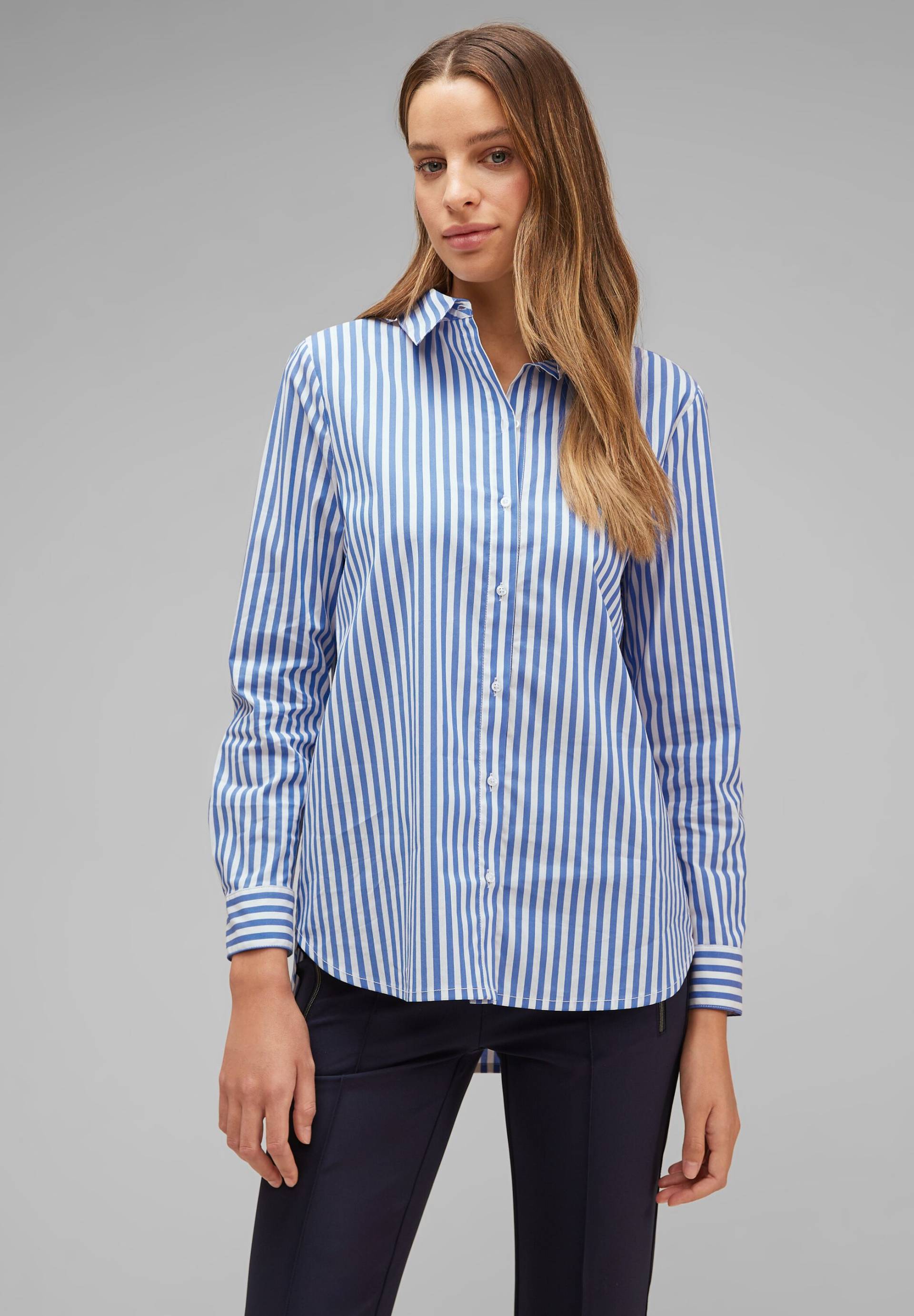 STREET ONE Longbluse »Striped Office Blouse«, mit Streifenmuster von Street One