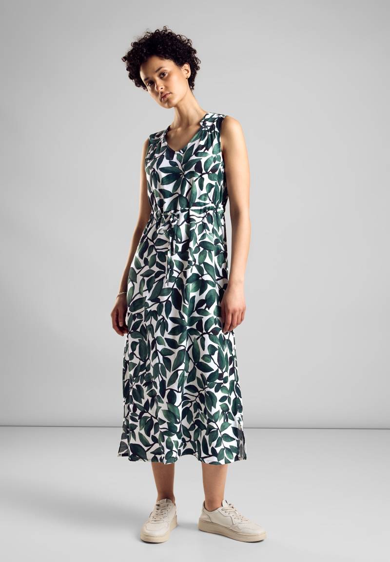 STREET ONE Midikleid, mit Blumen-Print und ärmellos von Street One