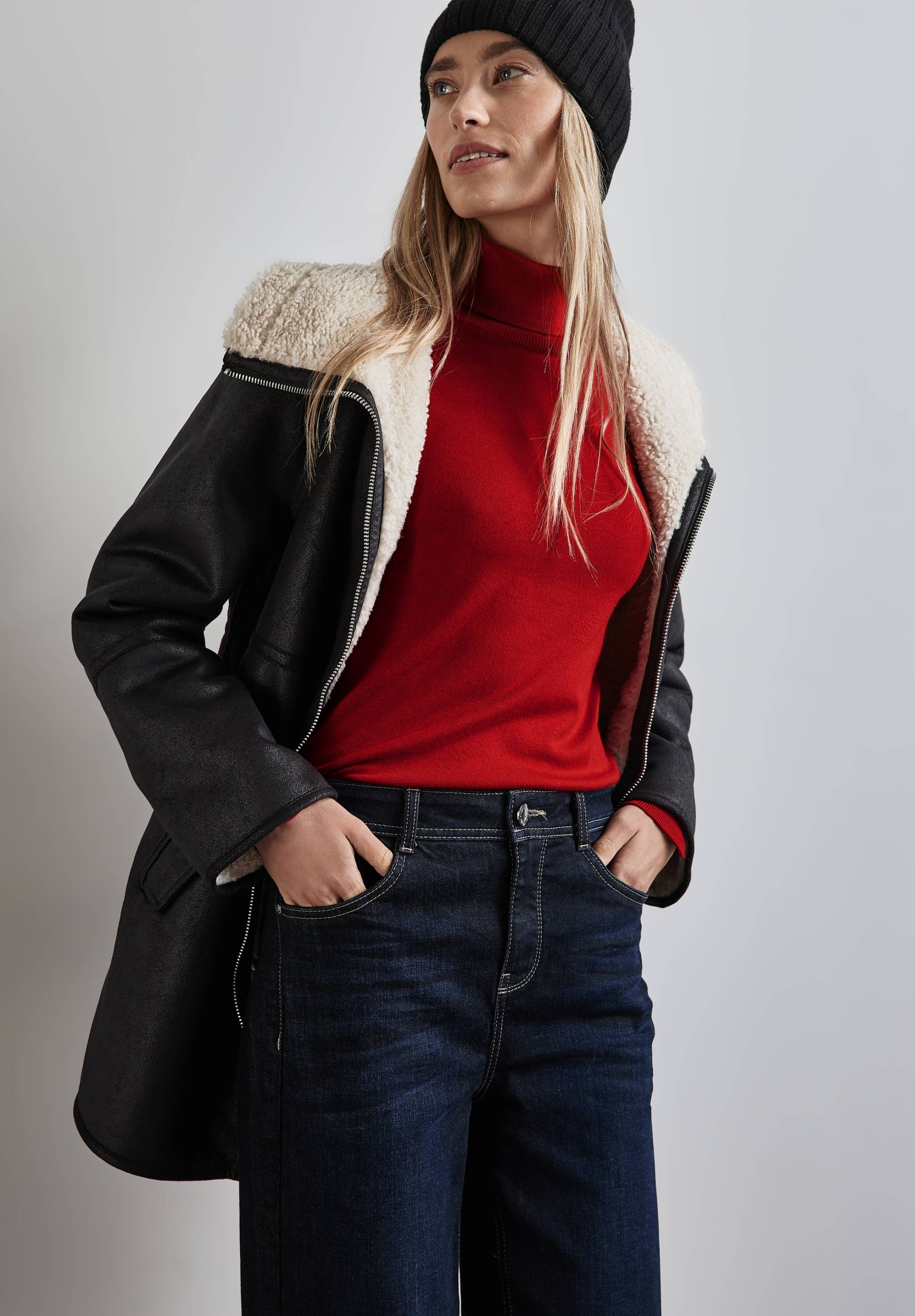 STREET ONE Rollkragenpullover, mit Rollkragen STREET ONE Rollkragenpullover, mit Rollkragen von Street One