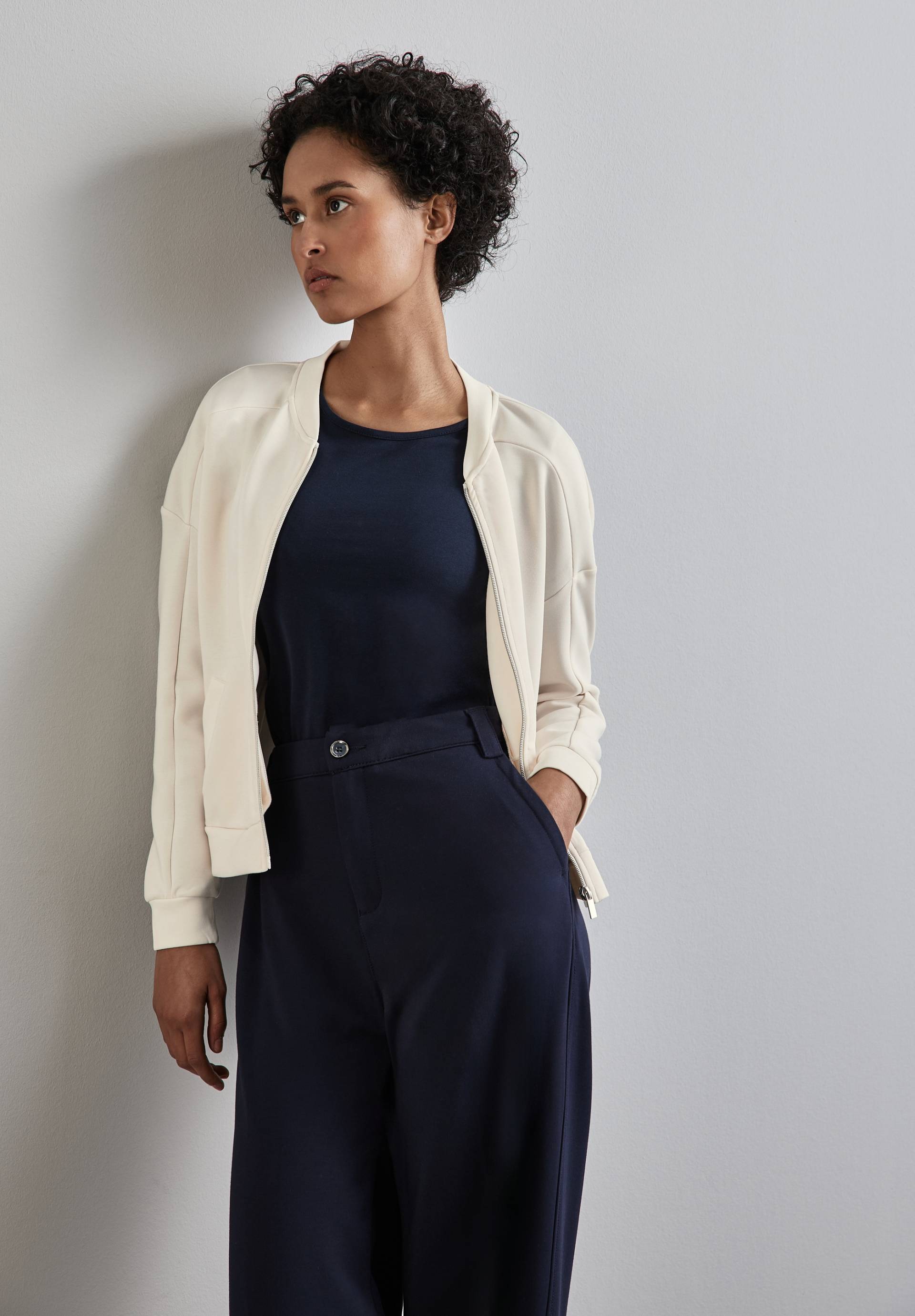 STREET ONE Shirtjacke, im Silk Look, mir Reissverschluss STREET ONE Shirtjacke, im Silk Look, mir Reissverschluss von Street One