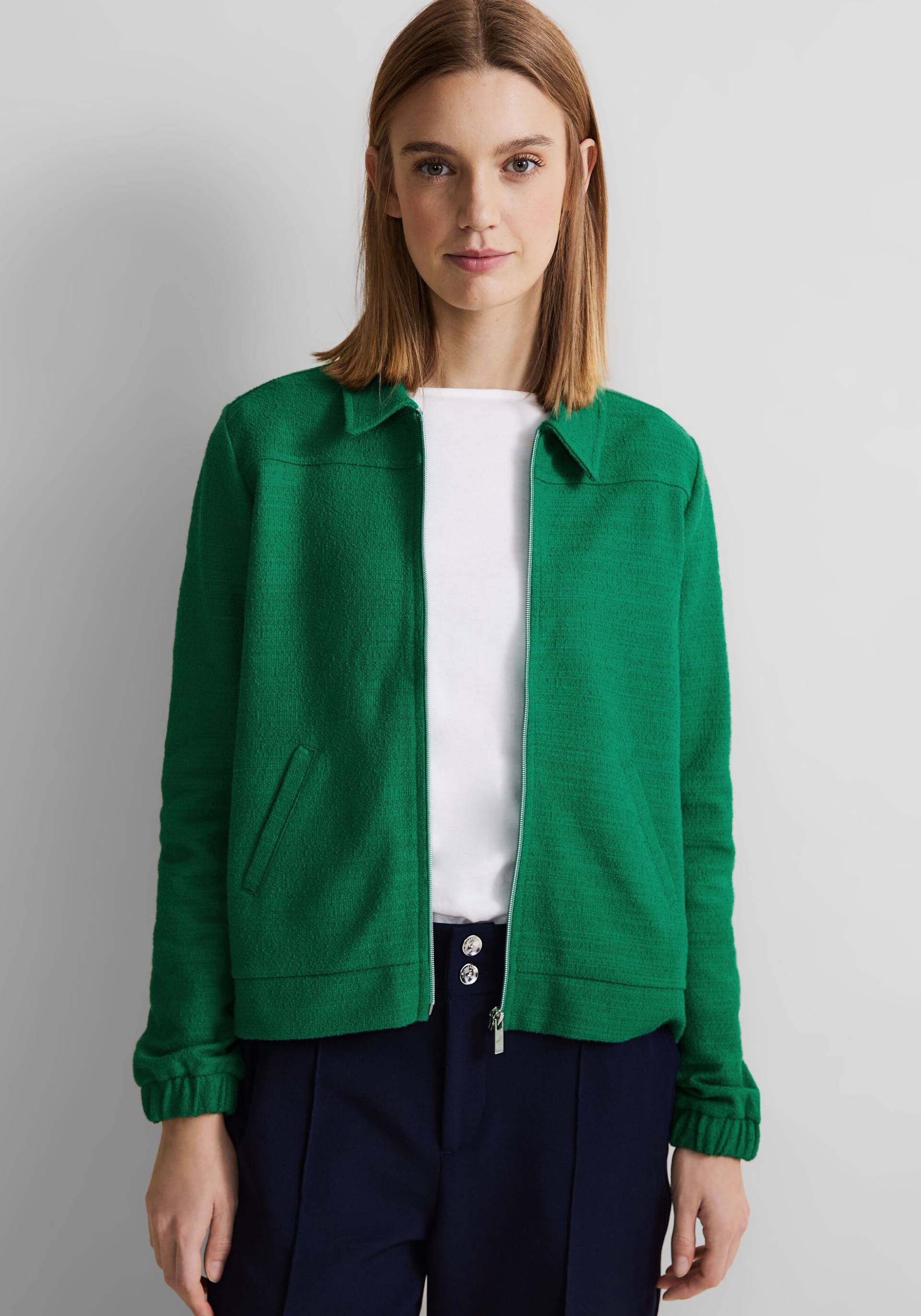 STREET ONE Shirtjacke, mit Reissverschluss STREET ONE Shirtjacke, mit Reissverschluss von Street One