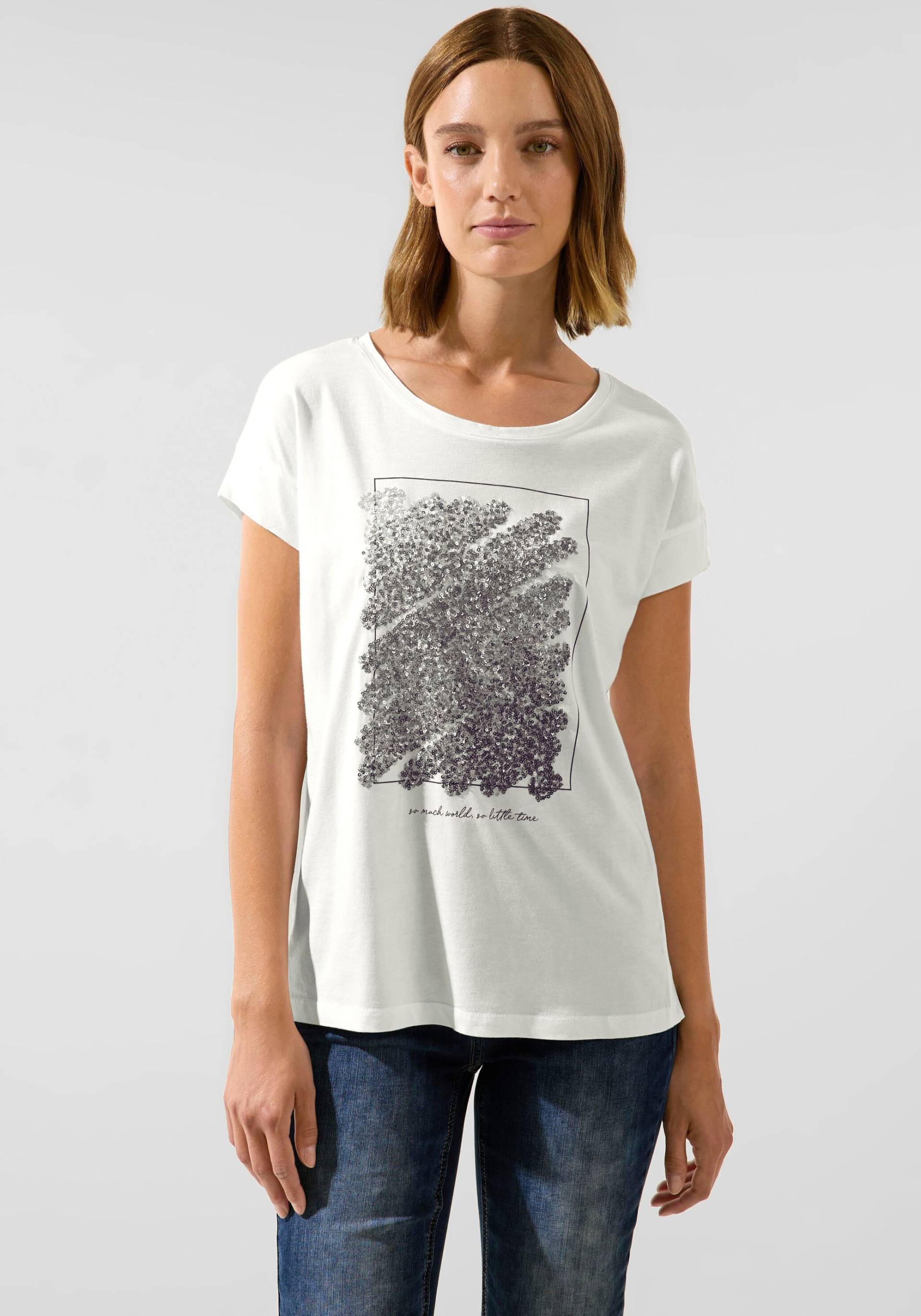 STREET ONE Shirttop, im hüftlangen Schnitt STREET ONE Shirttop, im hüftlangen Schnitt von Street One